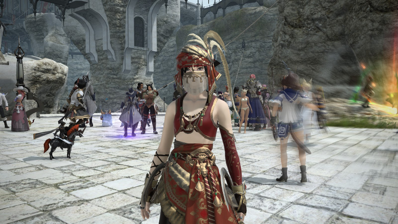 Illustration for article titled Final Fantasy XIV Shadowbringers Log One: There's A Dancer In My Bunny